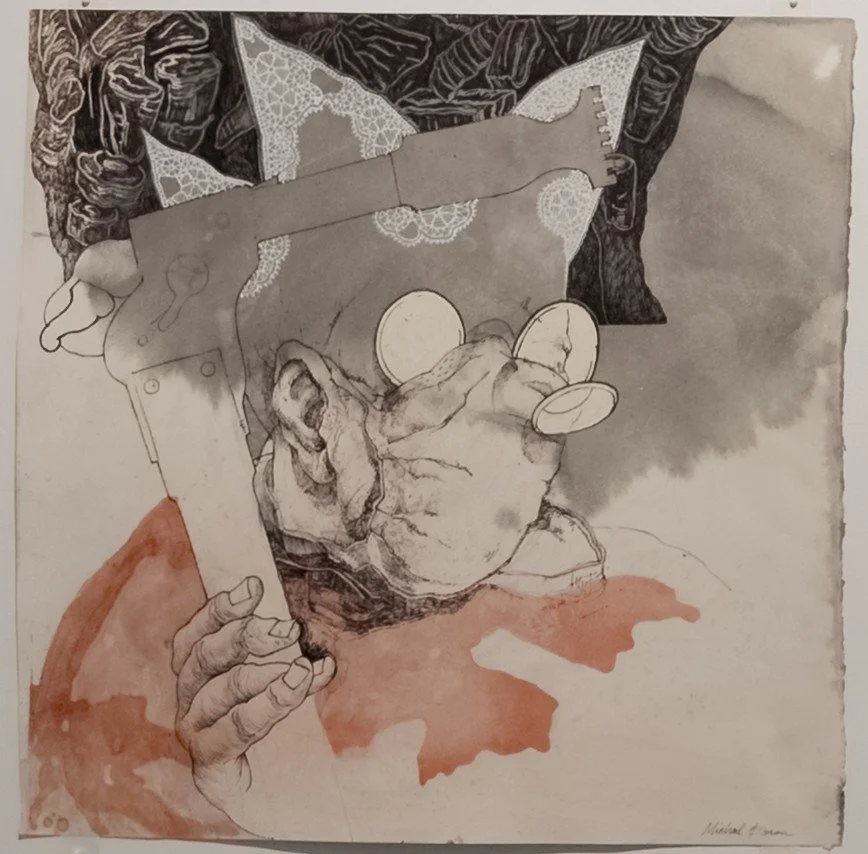  
Journey of Metaphors Series#2
 
 Mixed media drawing - conte, watercolour, ink, charcoal on paper
 
 52 cm X 52 cm
 