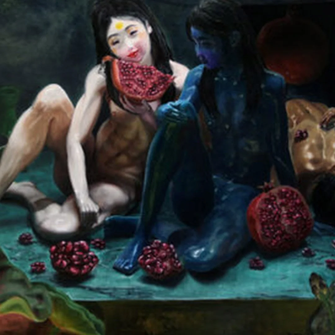 samuel-quinteros_three-figures-enjoying-pomegranates_oil-on-linen_2022.jpg