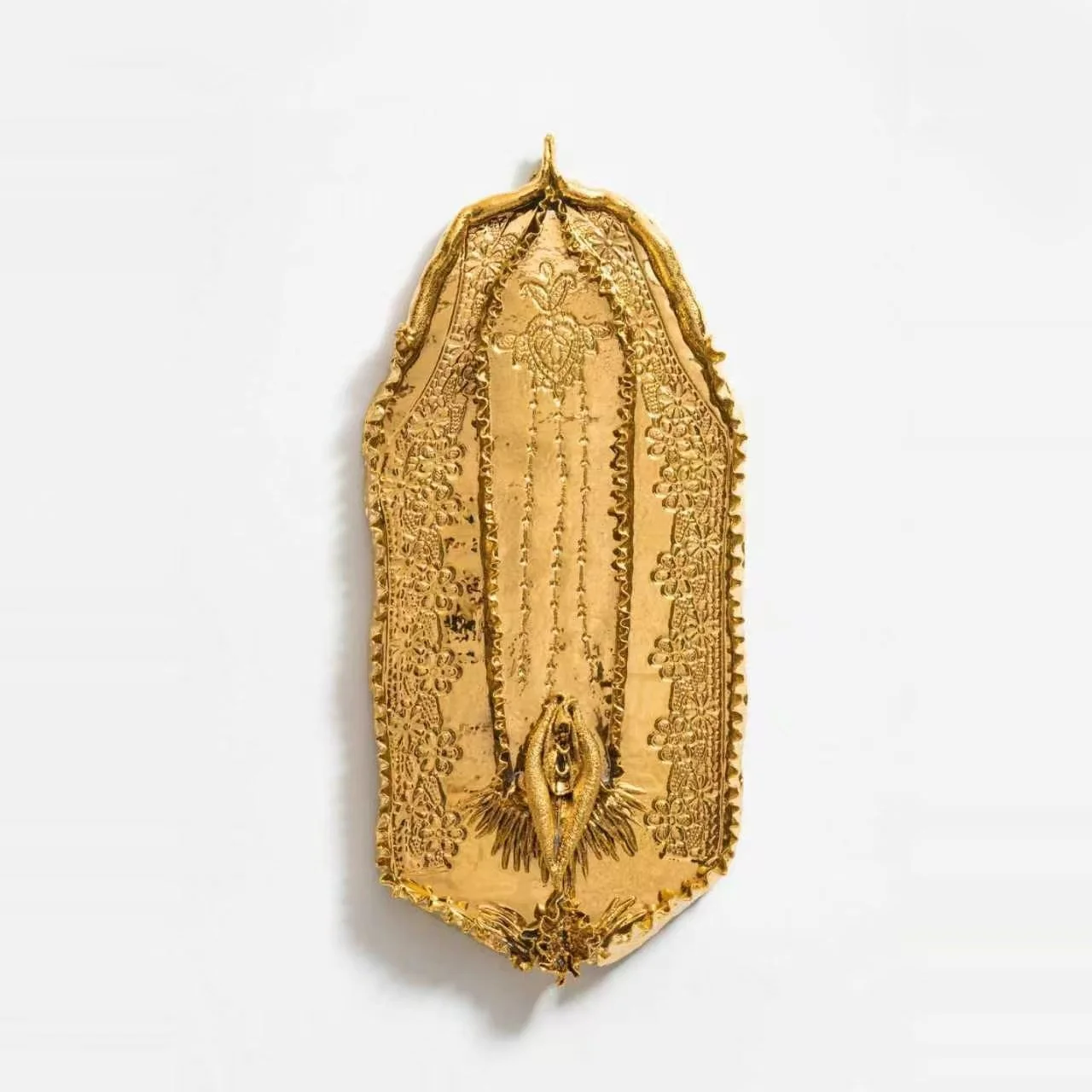  Our God is Great #2025553 
 ceramic with gold chroming 
 53.5 x 39 x 8cm, 2025 