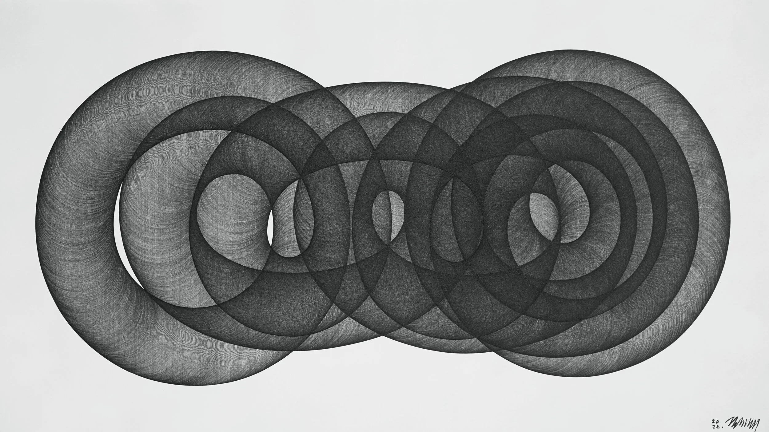 Cheolyu Kim_Universe #113,pen on paper,71x40cm,2022.JPG