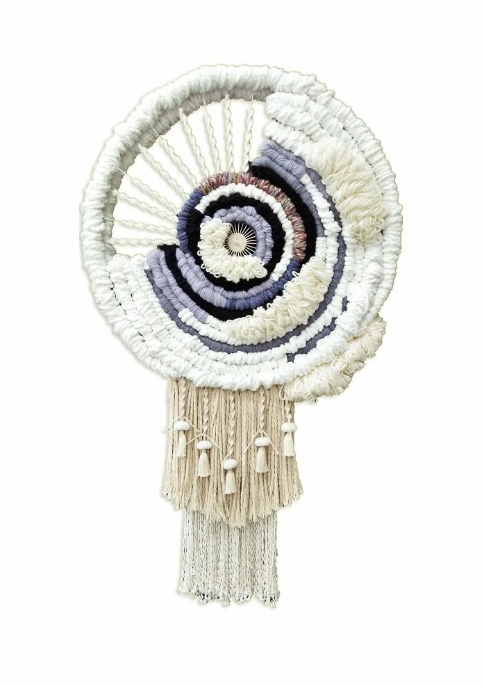 alfi-nur-laila_protea-ii_cotton-rayon-woll-tissue-thread-sea-urchin-shells-and-metal_2018.jpg