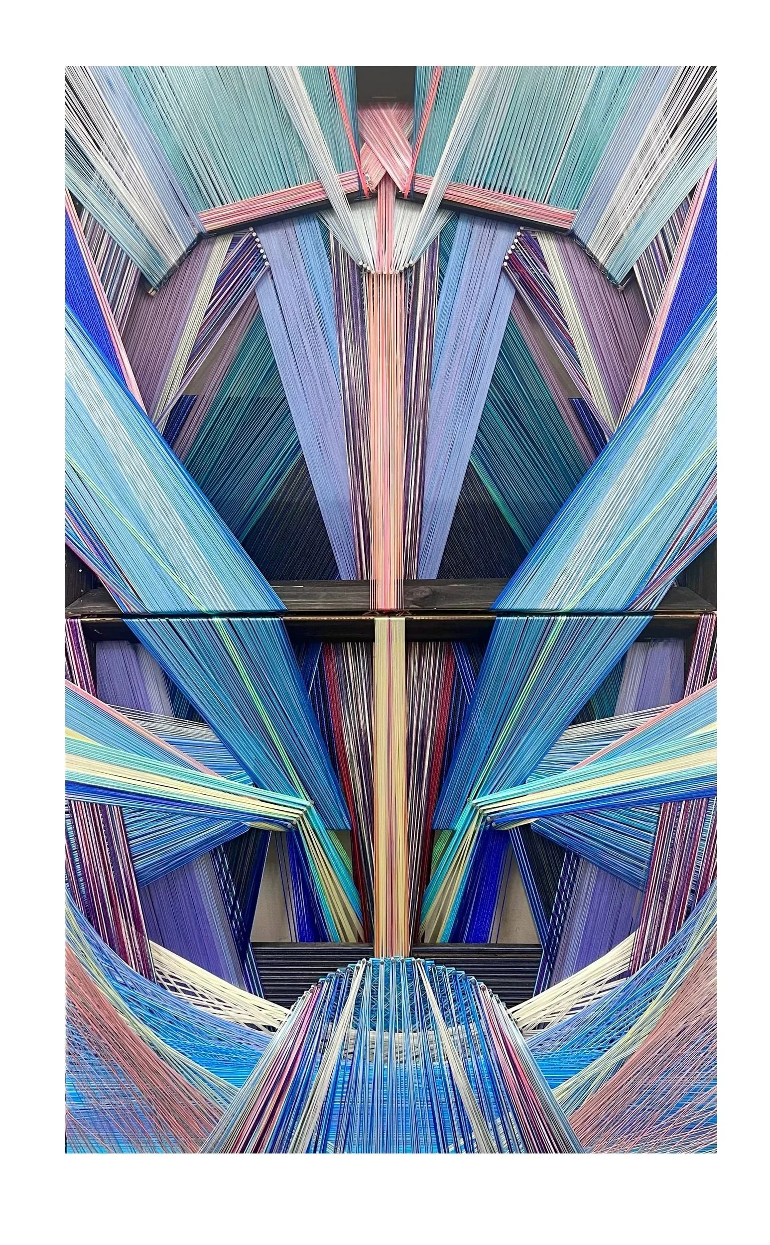  Abundance 
 Mixed Fiber Materials 
 60cm x 100cm, 2024 