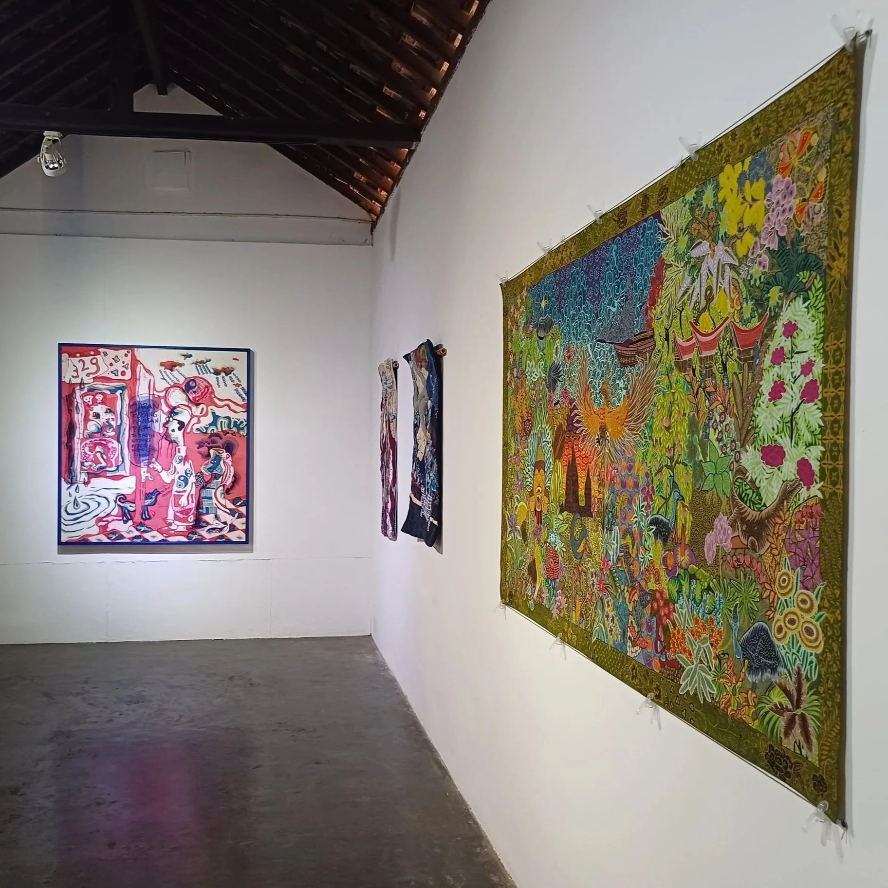  My Culture on Cotton – The Contemporary Art of Batik 
 Fikky Ananda, Osyadha Ramadhana, Rabiatul Asqiah, Robet X Olga 
 17 January - 23 March, 2024 
 REDBASE Foundation Indonesia 