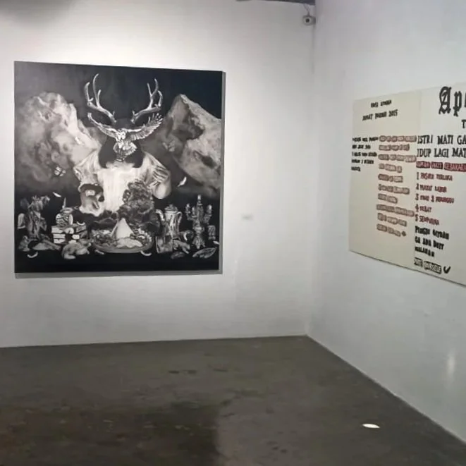  A – T, The Journey 1 
 Amin Taasha, Argya Dhyaksa, Arya Sudrajat, Danni Febriana, Desrat, Faelerie, Hojatul, Widya Diputra, Moch, Robet X Olga, Suvi Wahyudianto, Theo 
 26 June - 18 August, 2023 
 REDBASE Foundation Indonesia 