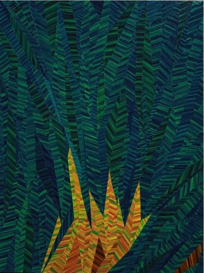 Bentang Alam #2 
 Acrylic on Canvas 
 60cm x 80cm, 2025 