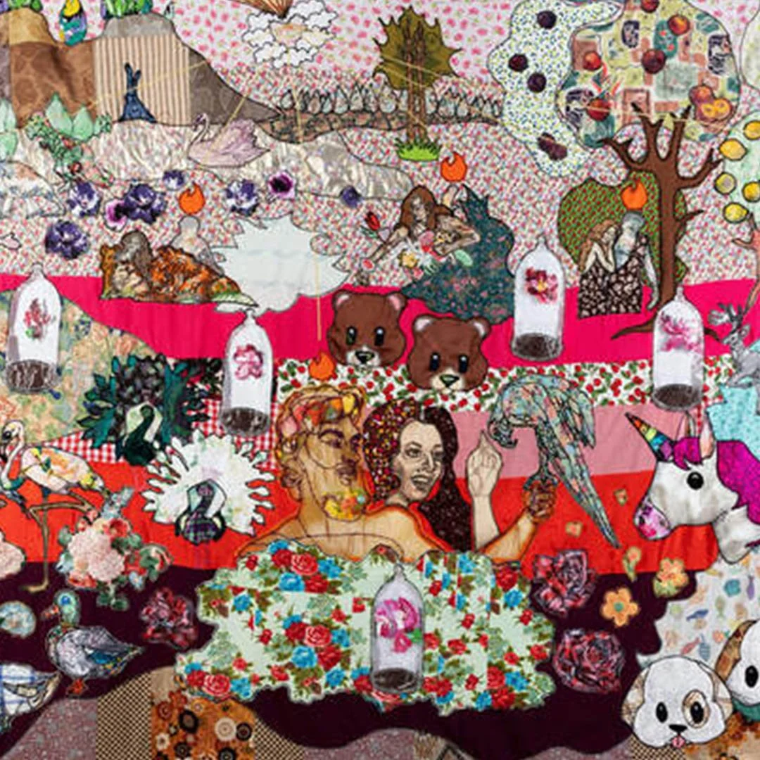  Anney Bounpraseuth 
 The Garden of Self Love 
 Mixed media “cr applique” 
 2020 
