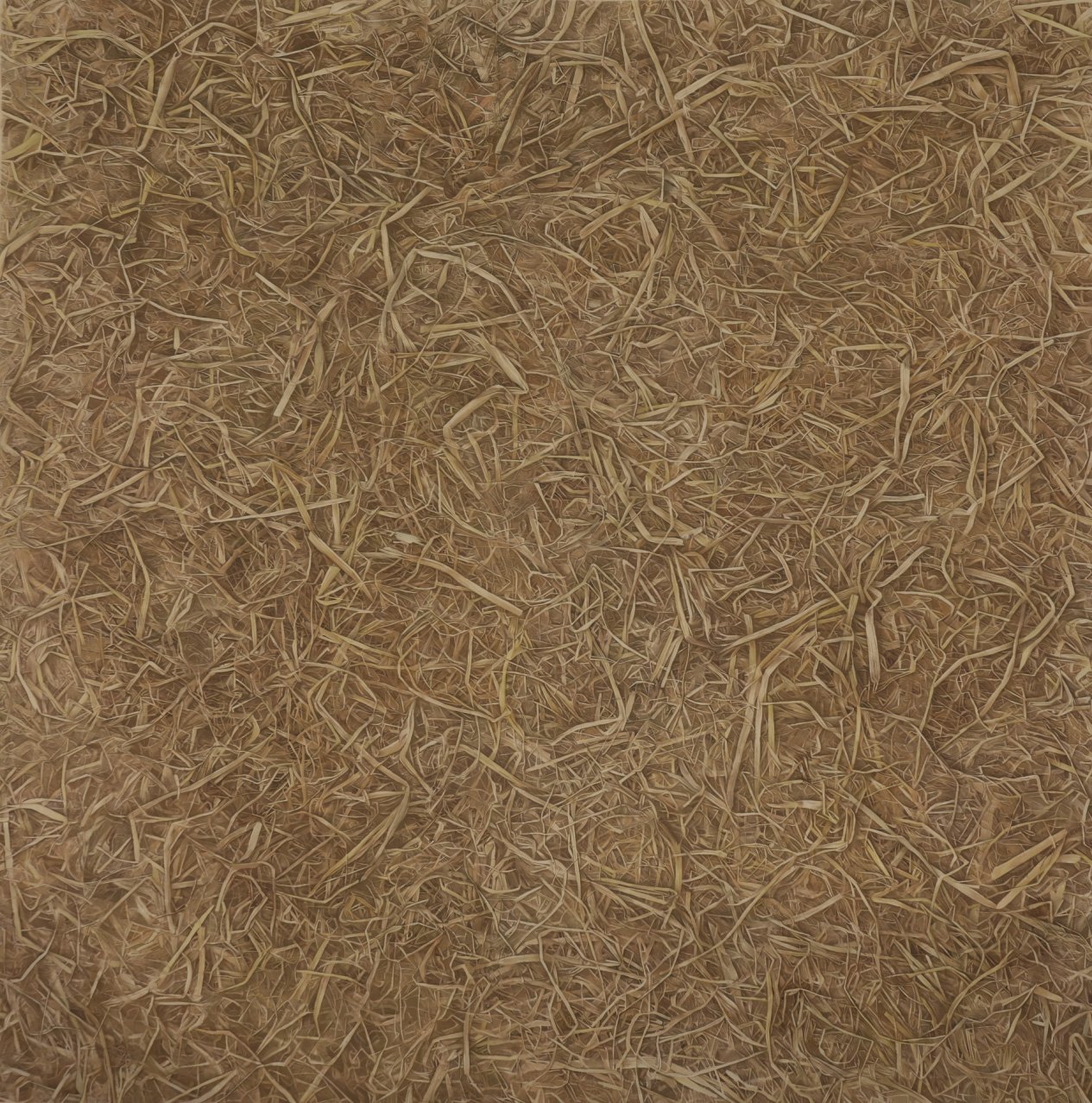  There's Still a Lot of Straw, and It's Very Messy 
 Ink on rice paper 
 2025 