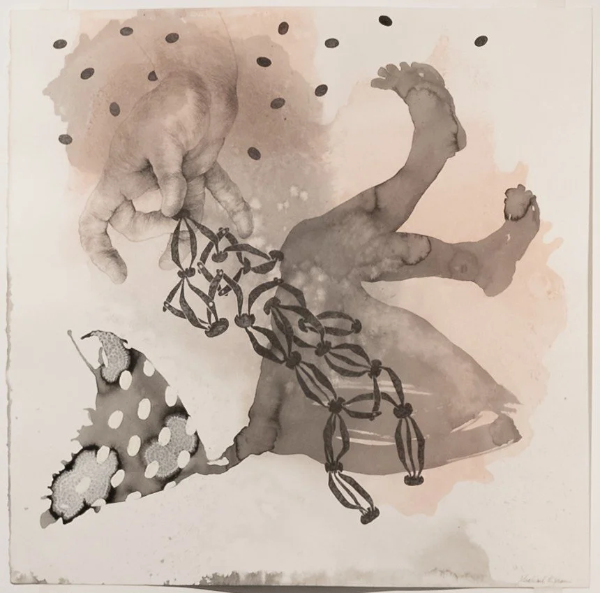  
Journey of Metaphors Series#1
 
 Mixed media drawing - conte, watercolour, ink, charcoal on paper
 
 52 cm X 52 cm
 