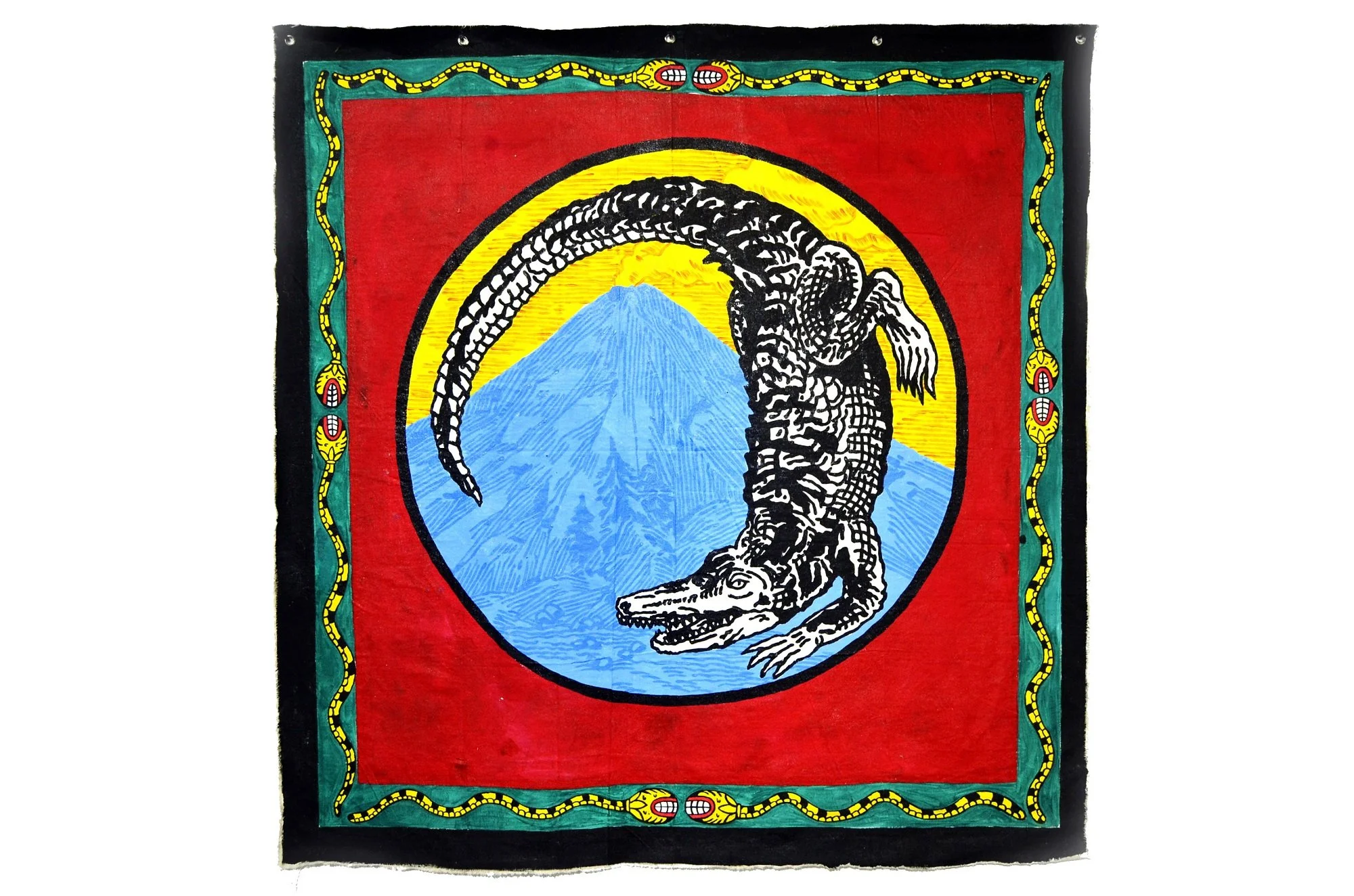  Panji Sri Gunung Jagabaya 
 Acrylic on canvas 
 159 cm x 154 cm, 2019 