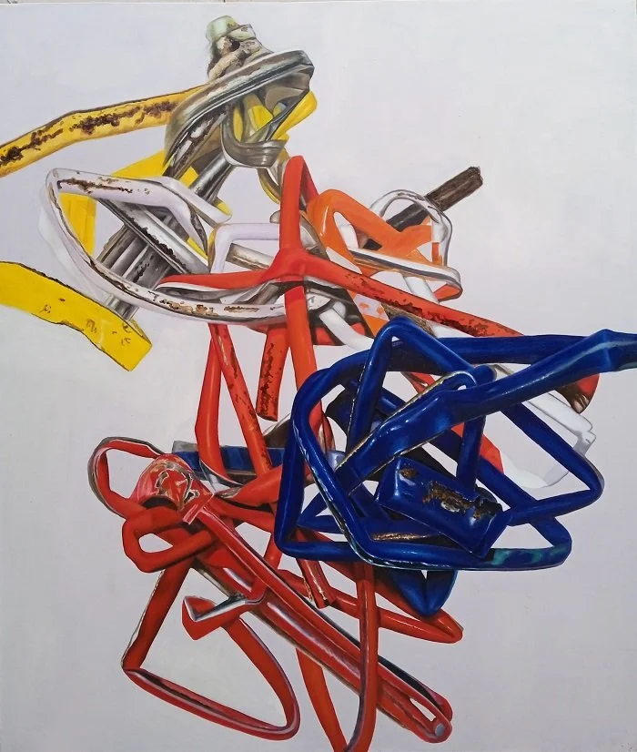  Timbris #4 
 Oil on canvas 
 150 cm x 150 cm, 2020 