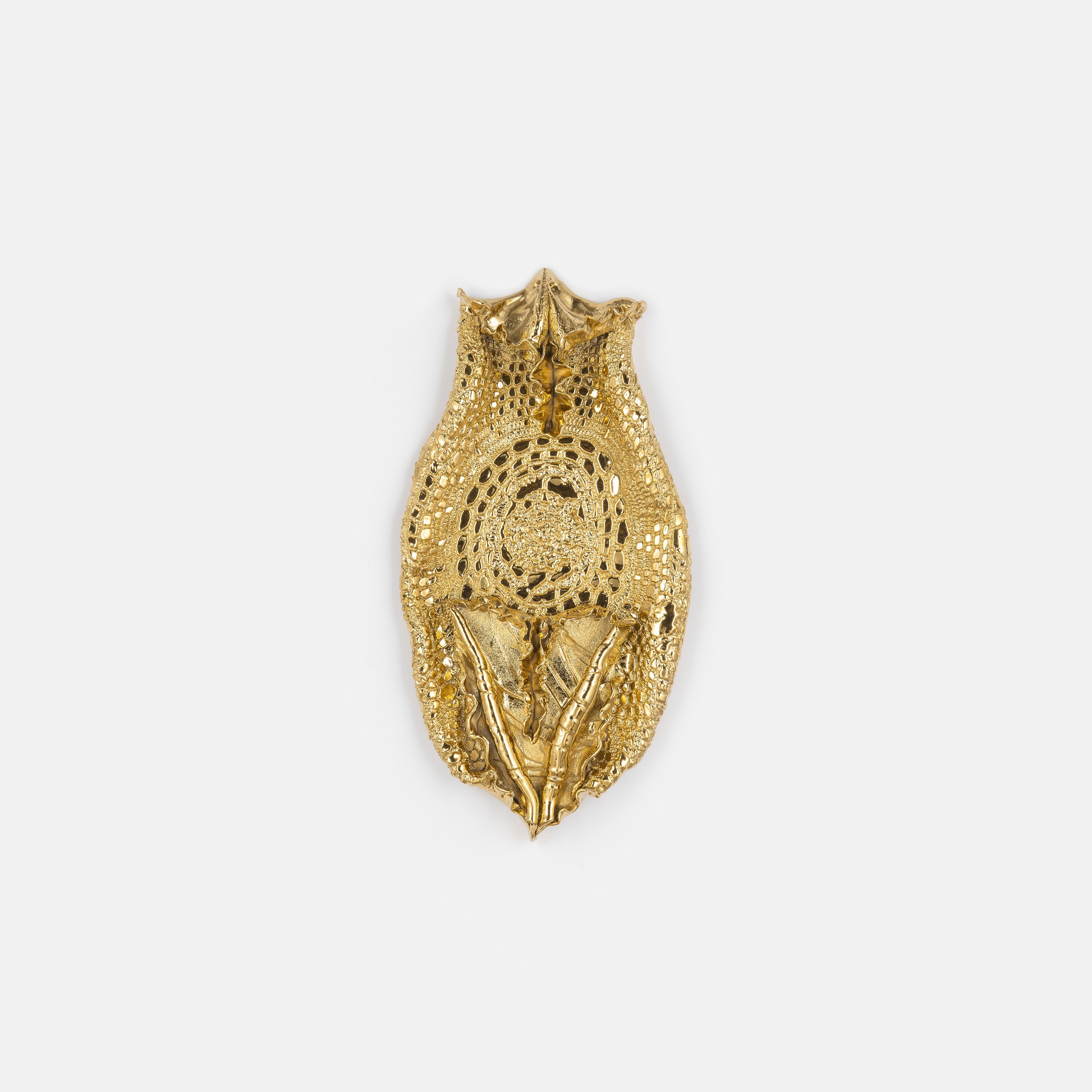  Our God is Great #42 
 ceramic with gold chroming 
 41 x 21 x 5cm, 2021 
