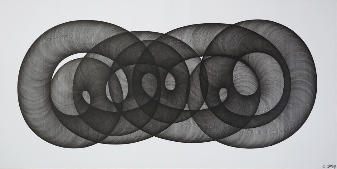  Universe #103 
 Pen on paper 
 2022 