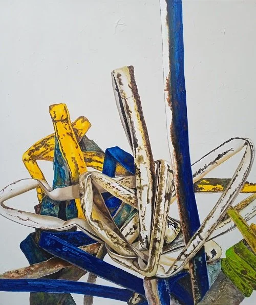  Timbris #3 
 Oil on canvas 
 150 cm x 150 cm, 2020 