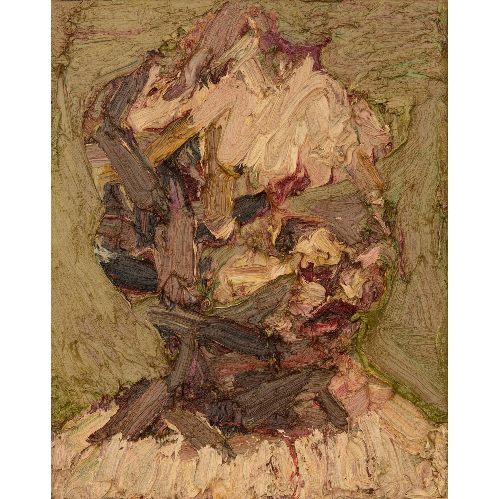  Untitled #7 
 Oil on canvas 
 40 x 50 cm, 2020 