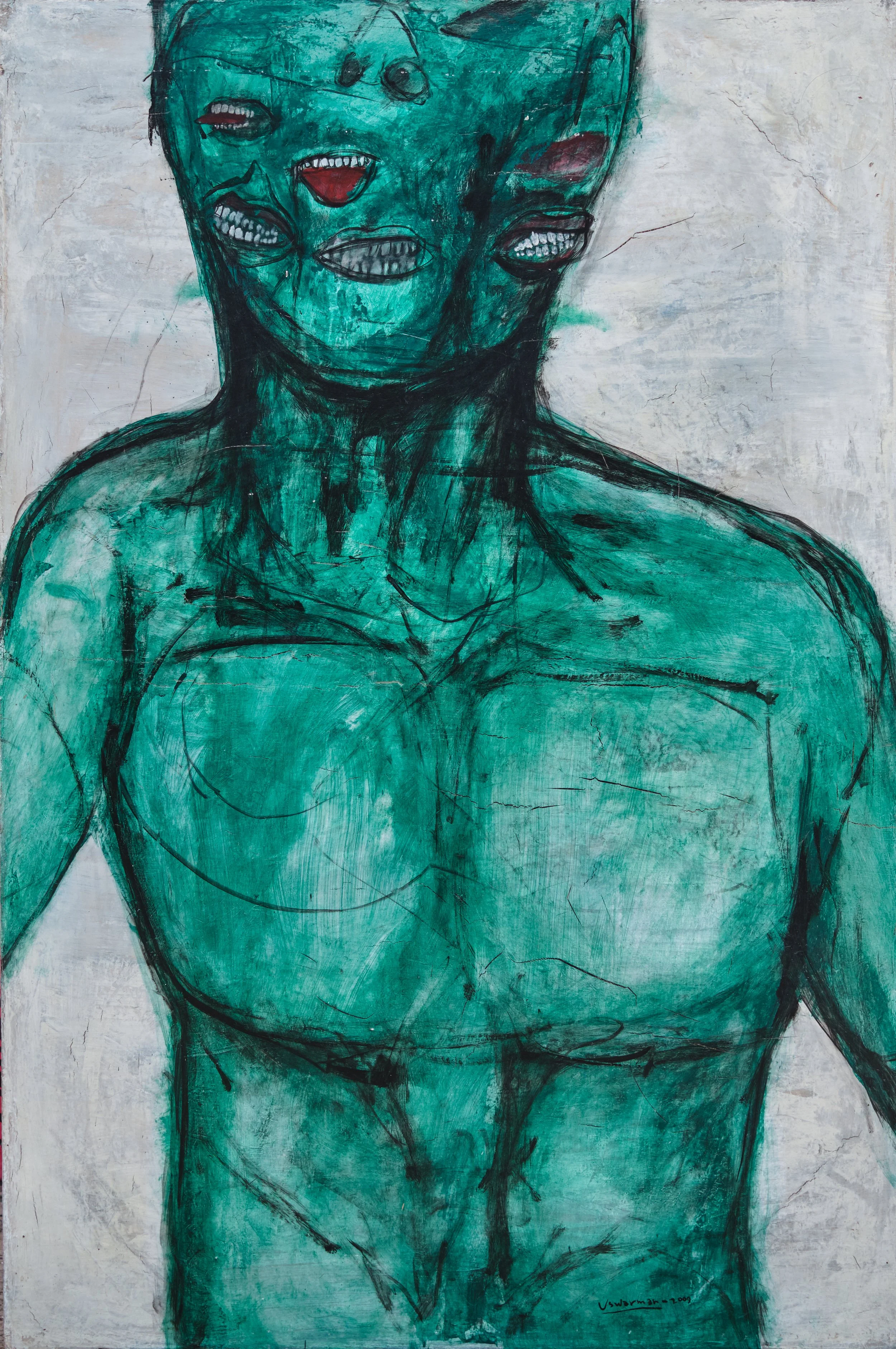  Yang Muda Yang Nggak Dipercaya 
 Acrylic on canvas 
 100 cm x 150 cm, 2009 