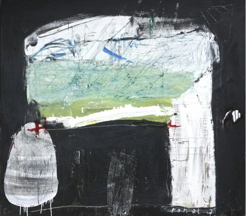  Ronald Effendy 
 Poise 
 Acrylic on canvas 
 150 cm x 170 cm, 2017 
