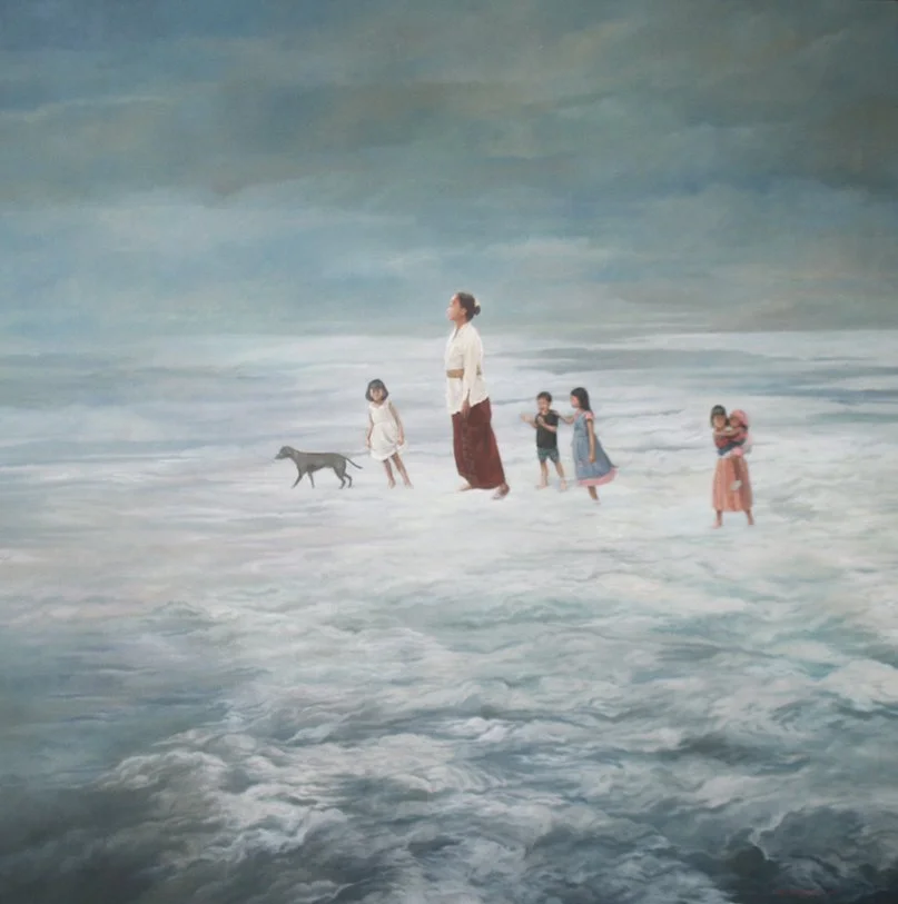  Dewa Ngakan Made Ardana 
 Kala 
 Oil on canvas 
 100 cm x 100 cm, 2016 