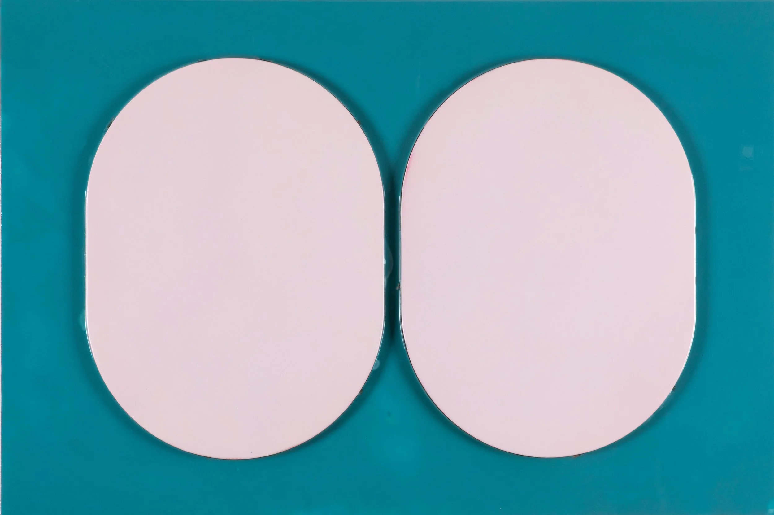  Thomson #156 
 Wood, steel, pigment and resin 
 2022 