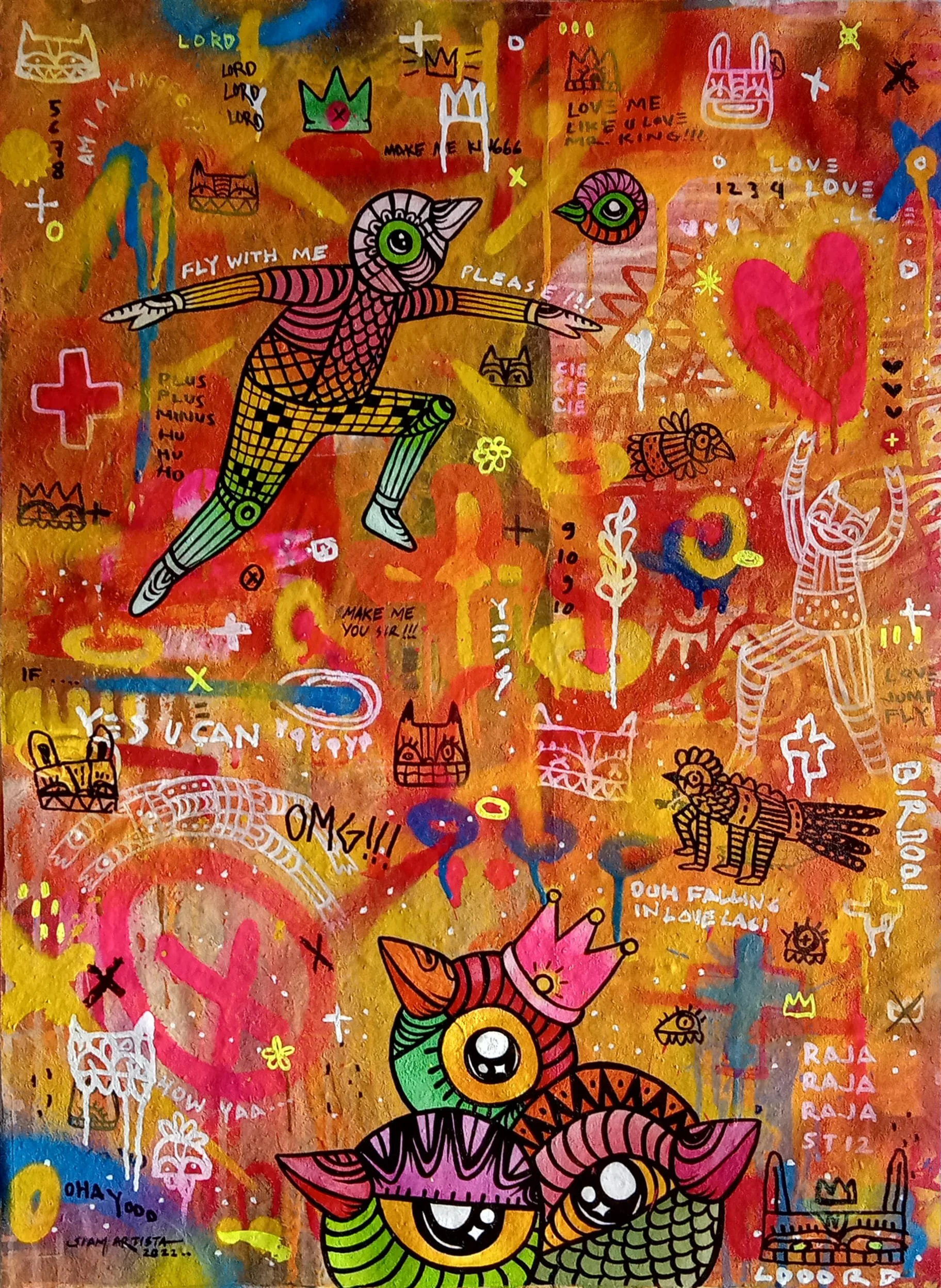 siam-candra-artista_forbidden-love-for-the-king_acrylic-spray-paint-marker-ink-on-canvas_70-x-50cm_2022.jpg