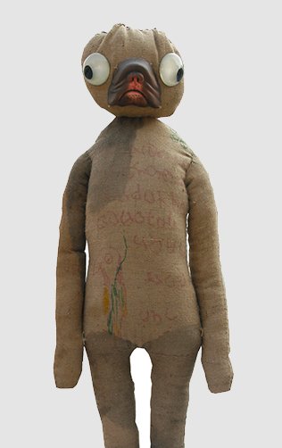  Samsul Arifin 
 Cabinet Goni Series (No. 1b) 
 Mixed media on Goni 
 Real life Size, 2014 
