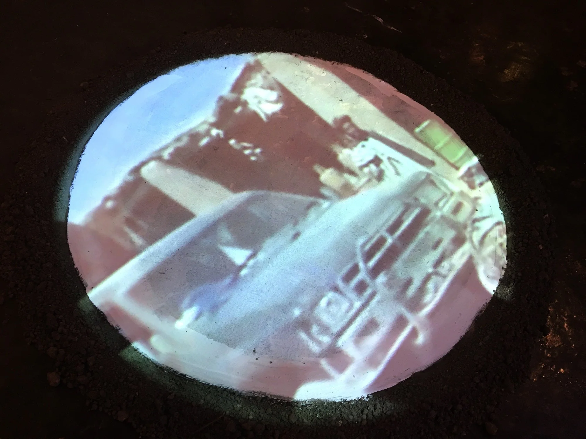  The Heritage That We Lost 
 Teracota, iron sheet, acrylic sheet, video, sound 
 Variable Dimension, 2019 