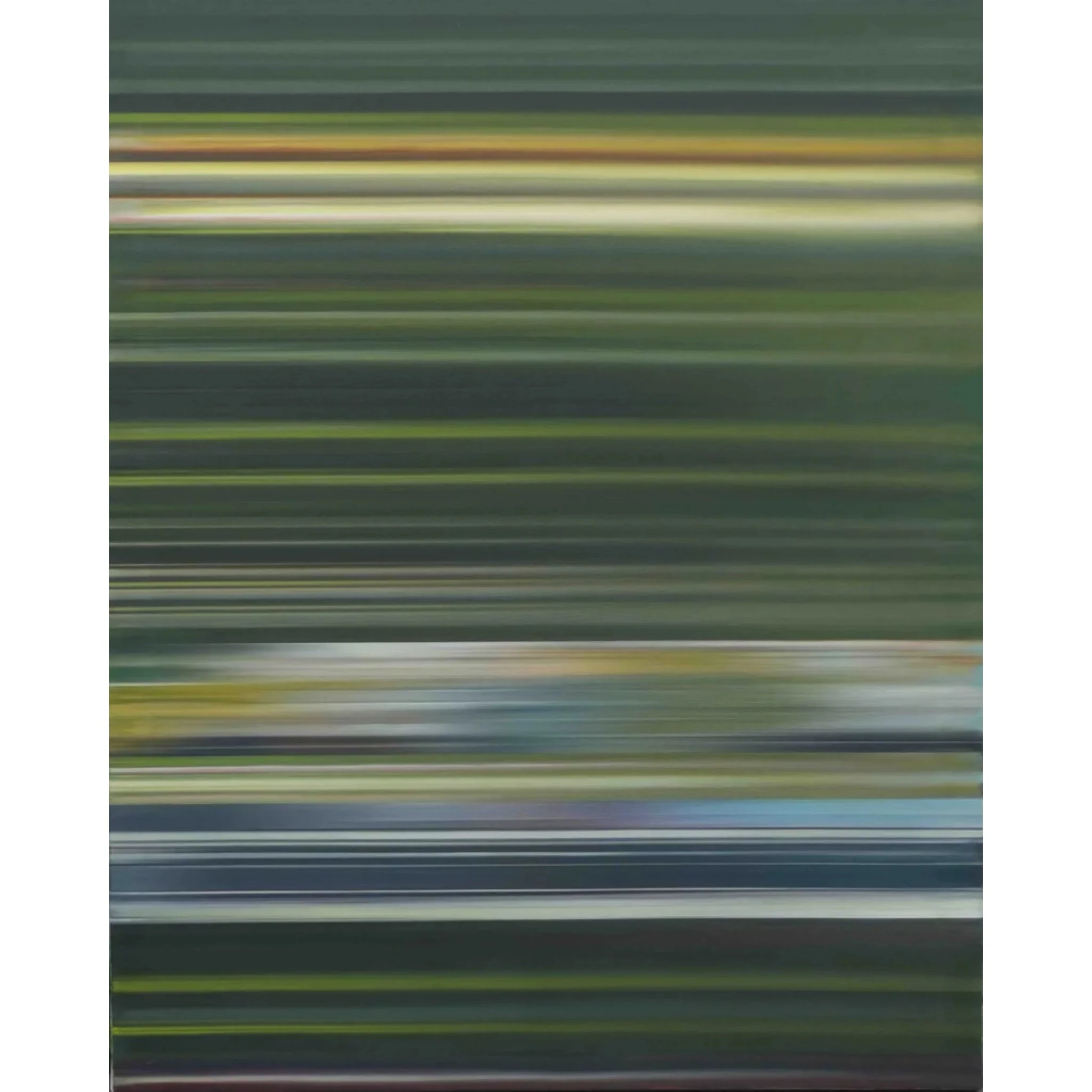  Impact/Rainforest #1 
 Oil on canvas 
 100cm x 80cm, 2025 