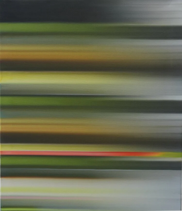  Impact #3 
 Oil on canvas 
 70 x 60cm, 2026 