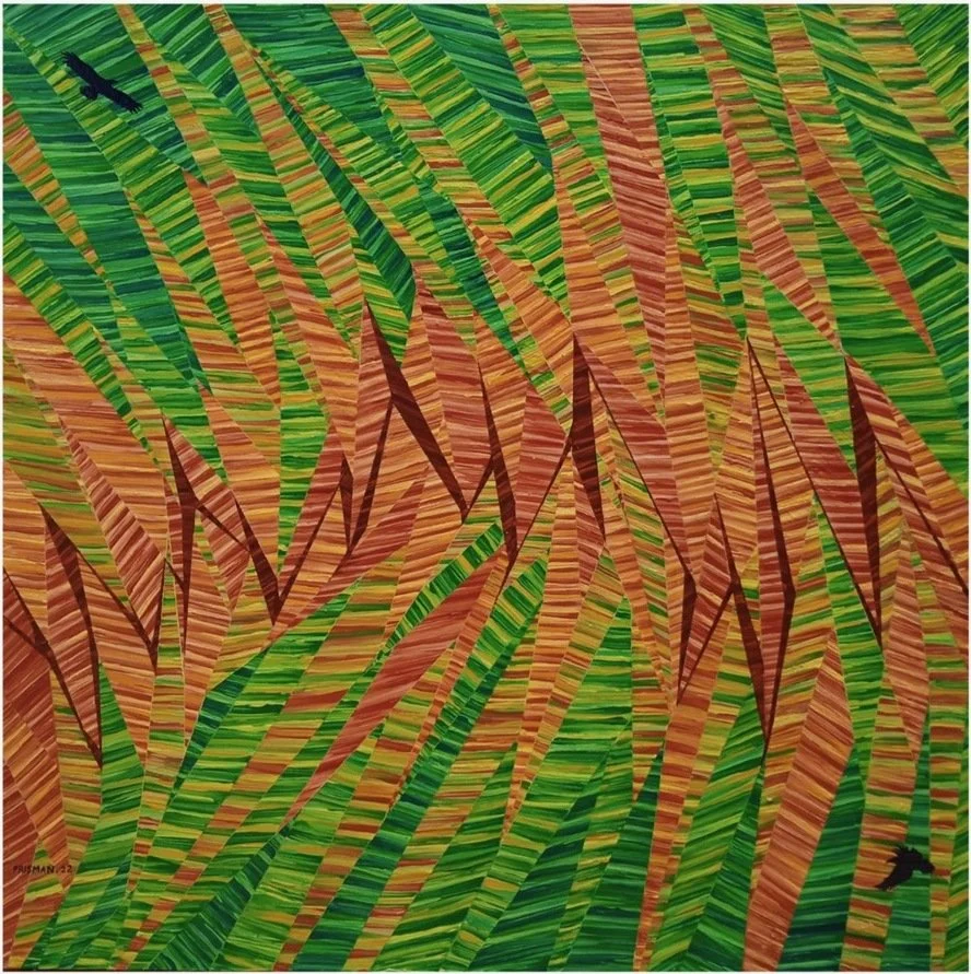 Explore Space 
 Acrylic on Canvas 
 100cm x 100cm, 2022 