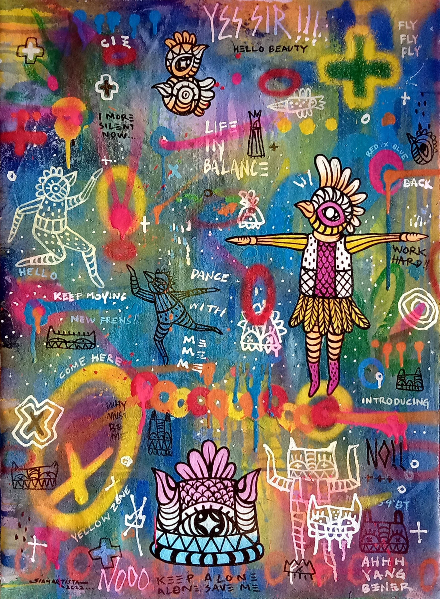 siam-candra-artista_life-in-balance_acrylic-spray-paint-marker-ink-on-canvas_70-x-50cm_2022.jpg