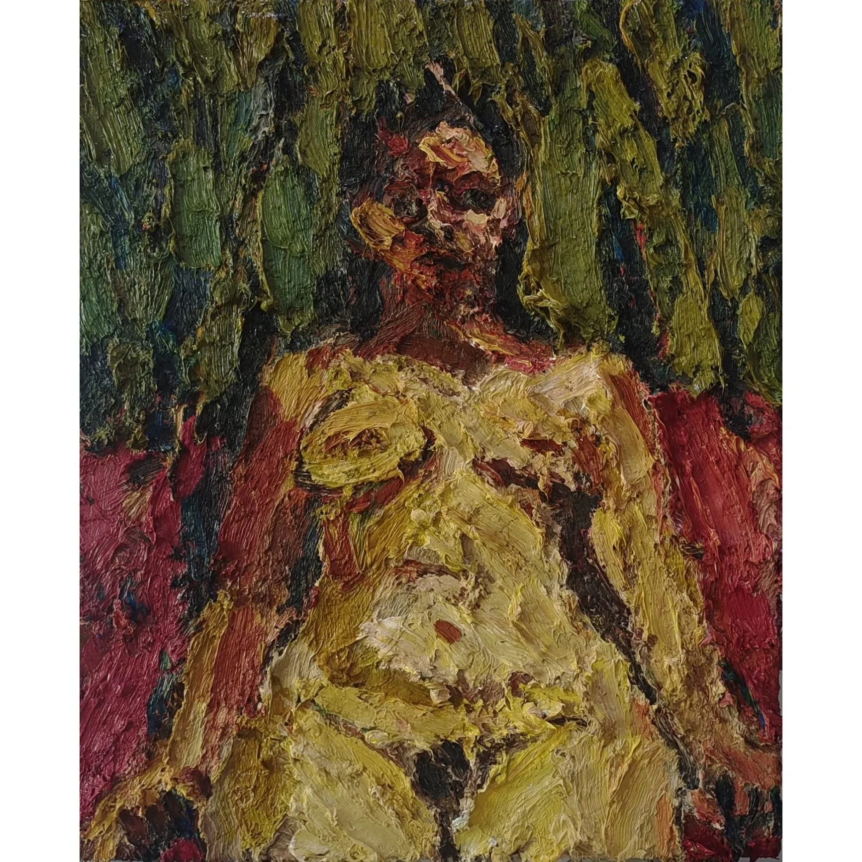  Untitled #9 
 Oil on canvas 
 50 x 60 cm, 2020 