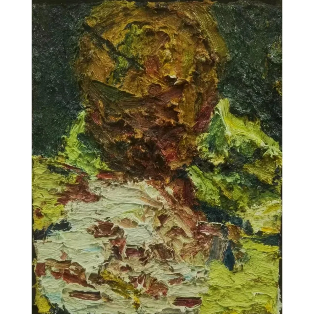  Untitled #8 
 Oil on canvas 
 40 x 50 cm, 2020 