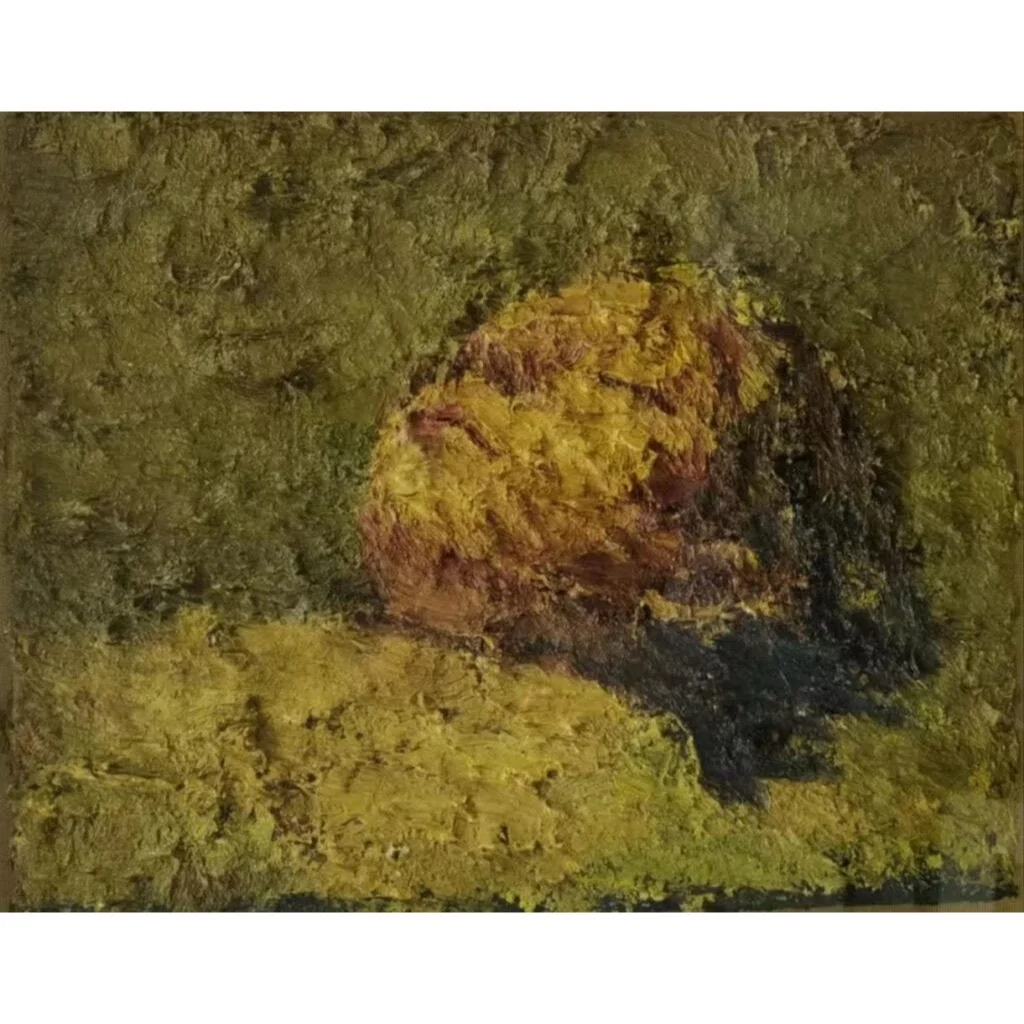  Portrait #1 
 Oil on canvas 
 50 x 40 cm, 2019 