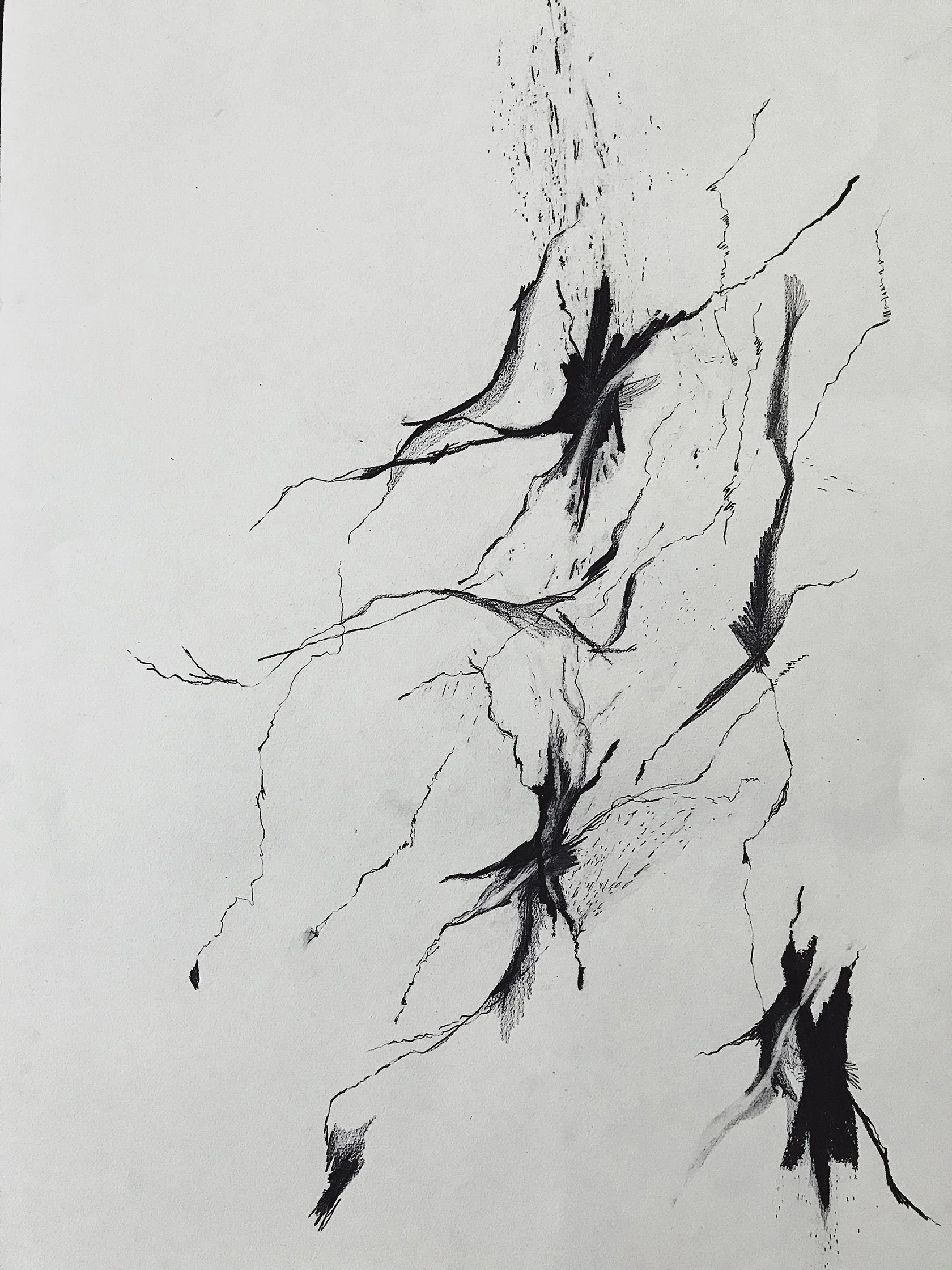  Imes Paskalia 
 Alprazolam 
 Charcoal, graphite, and pencil on paper 
 2021 
