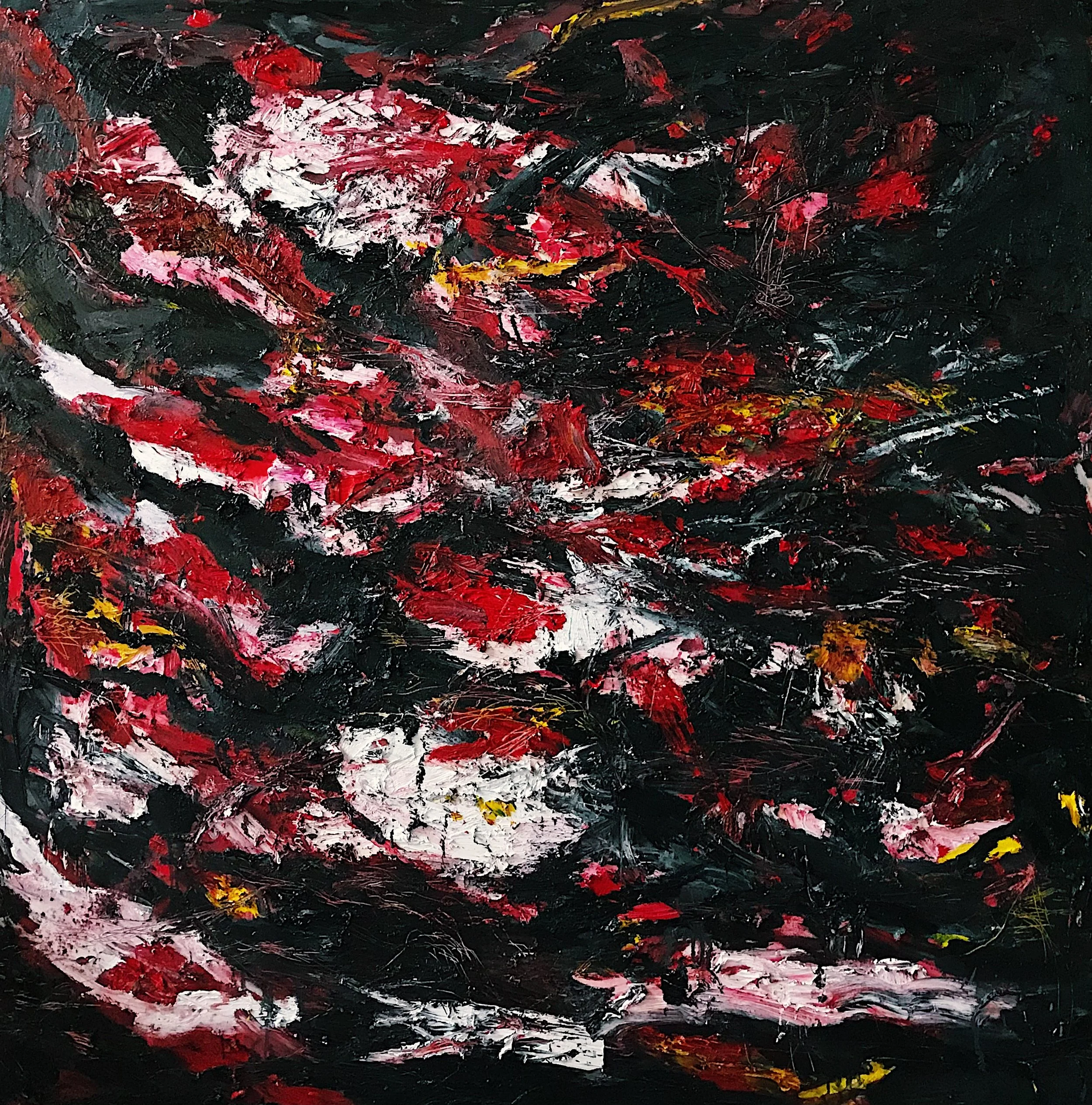  Amusement Park 
 Oil on canvas 
 150 cm x 150 cm, 2021 