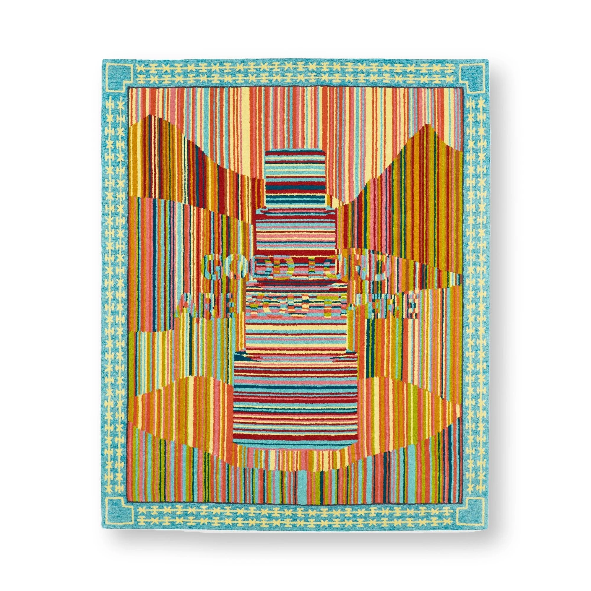  Antonio S. Sinaga  
 Good Lord 
 Hand tufted rug with wool and acrylic on cotton canvas 
 240cm x 200cm, 2023 