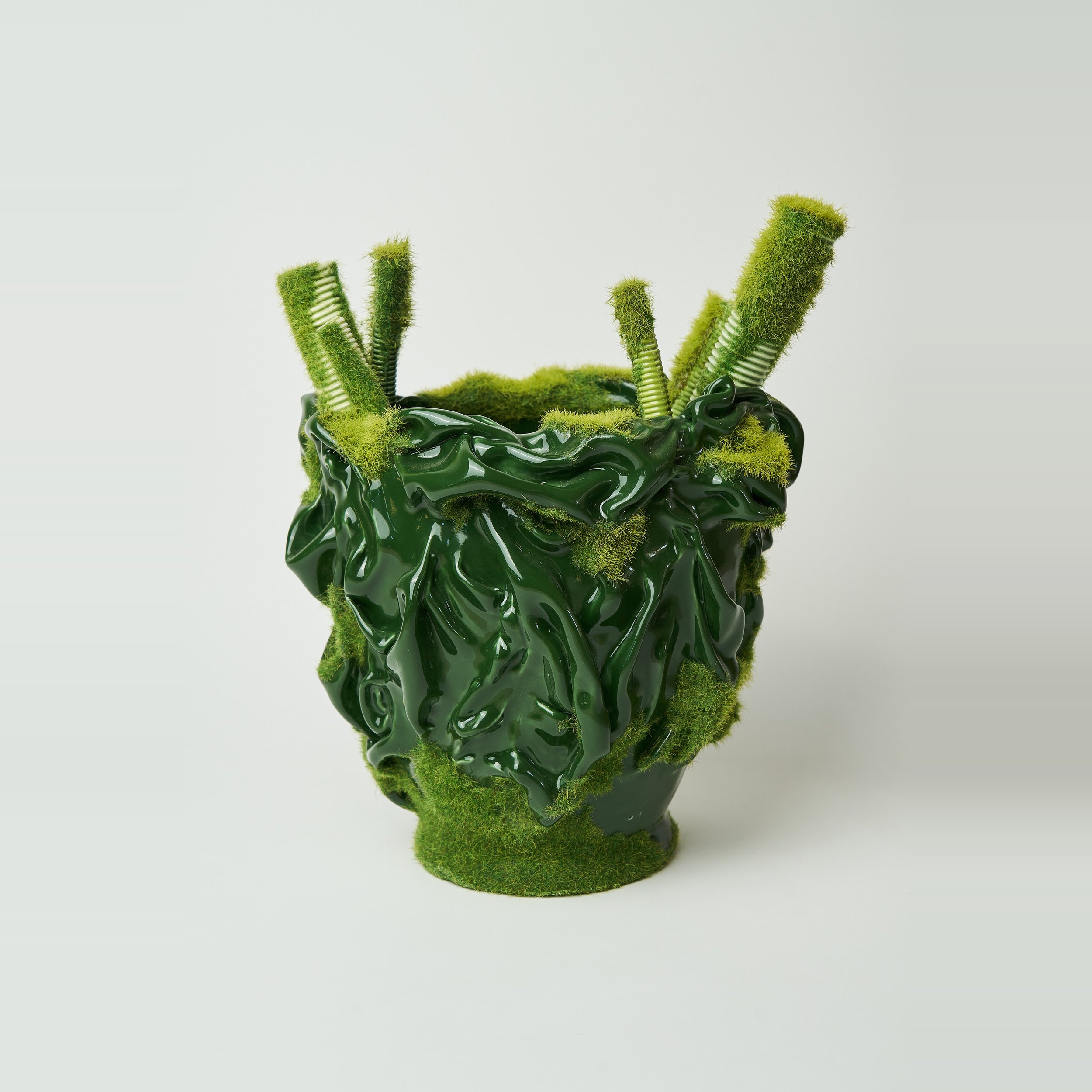  2021 #22 
 porcelain and mixed media 
 31 x 26 x 9cm, 2021 