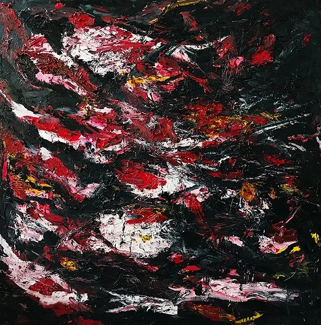  Amusement Park 
 Oil on canvas 
 150 cm x 150 cm, 2021 