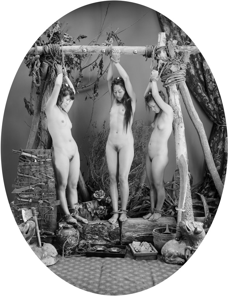  Liu Zheng 
 The Ming Dynasty of Jia Jing 1542 #9 
 C-Print 
 60 cm x 55 cm, 2010 