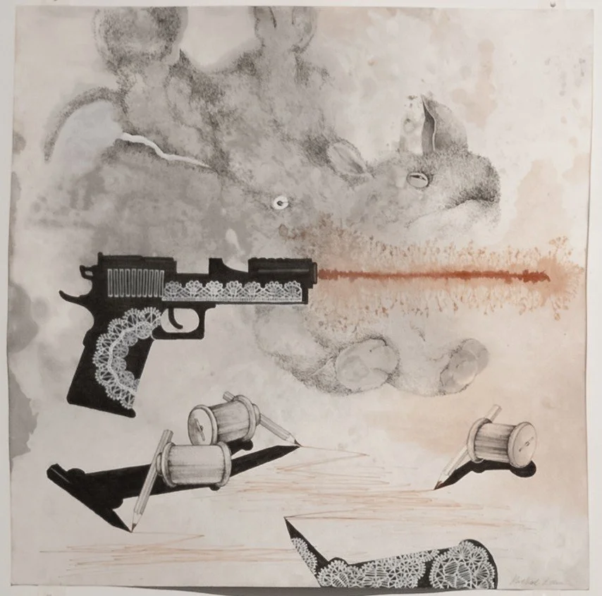 
Journey of Metaphors Series#4
 
 Mixed media drawing - conte, watercolour, ink, charcoal on paper
 
 52 cm X 52 cm
 