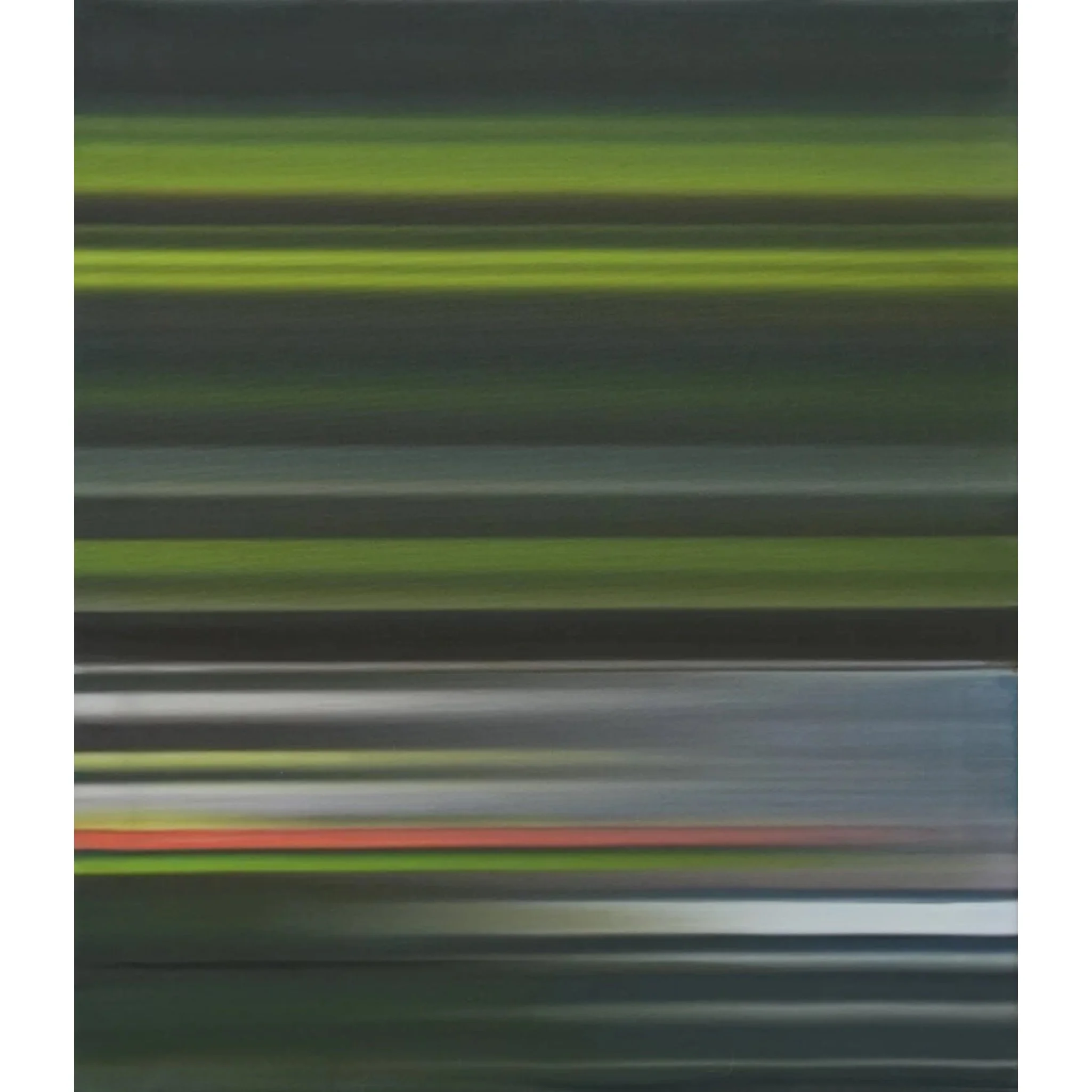  Impact #4 
 Oil on canvas 
 70 x 60cm, 2026 