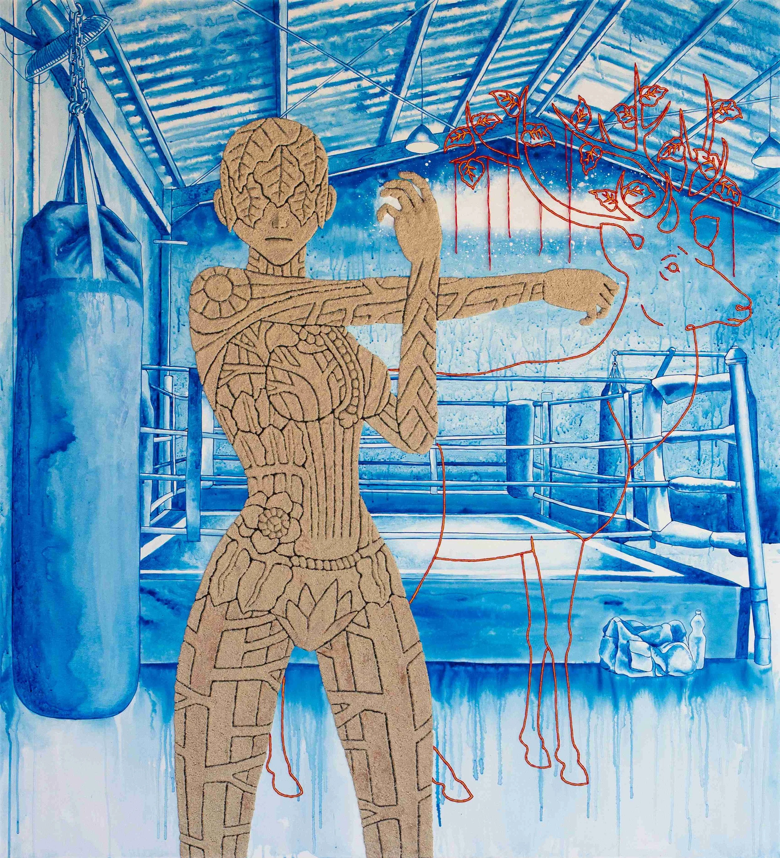 lutfi-yanuar_warm-up_marble-powder-hand-embroidery-and-ink-on-canvas_165cm-x-150cm_2024.jpg
