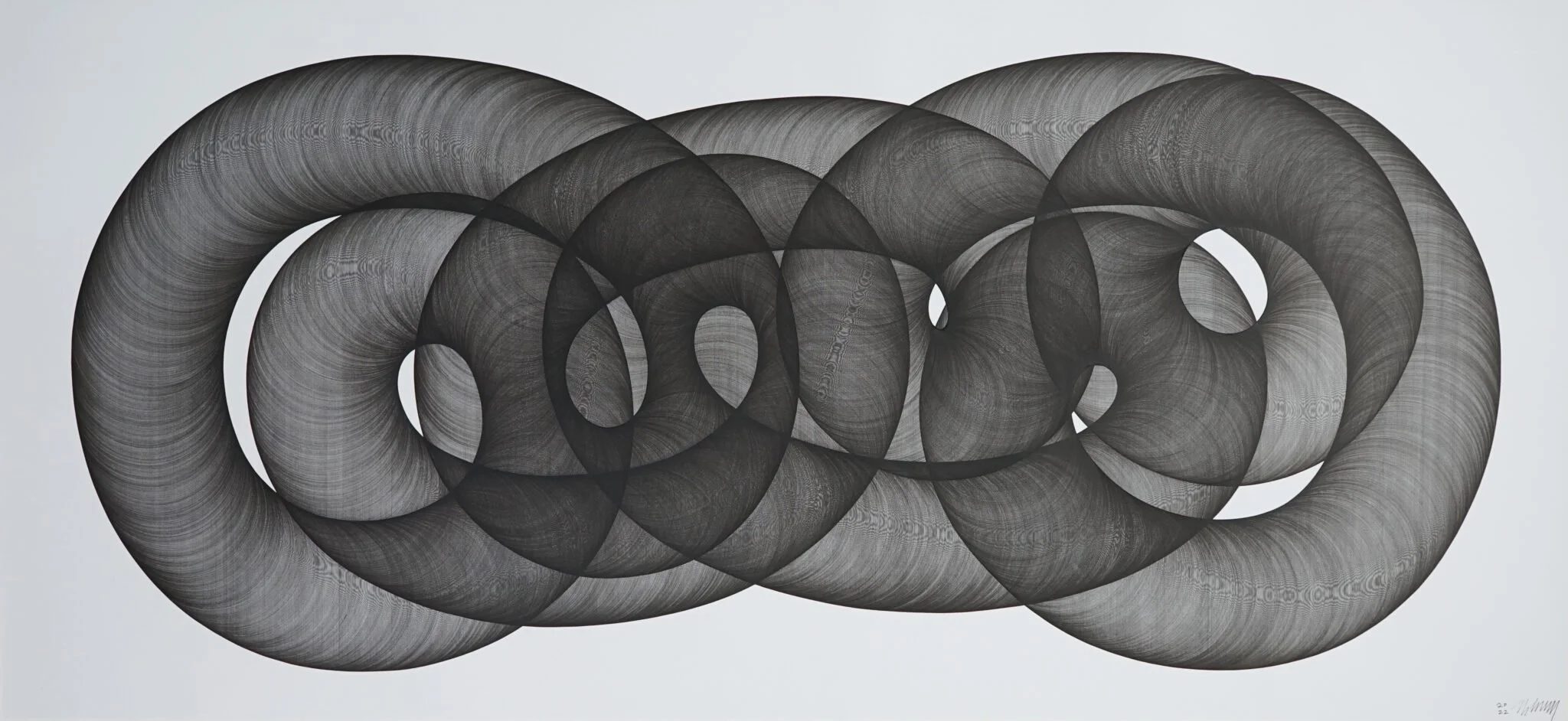  Universe #100 
 Pen on paper 
 2020 