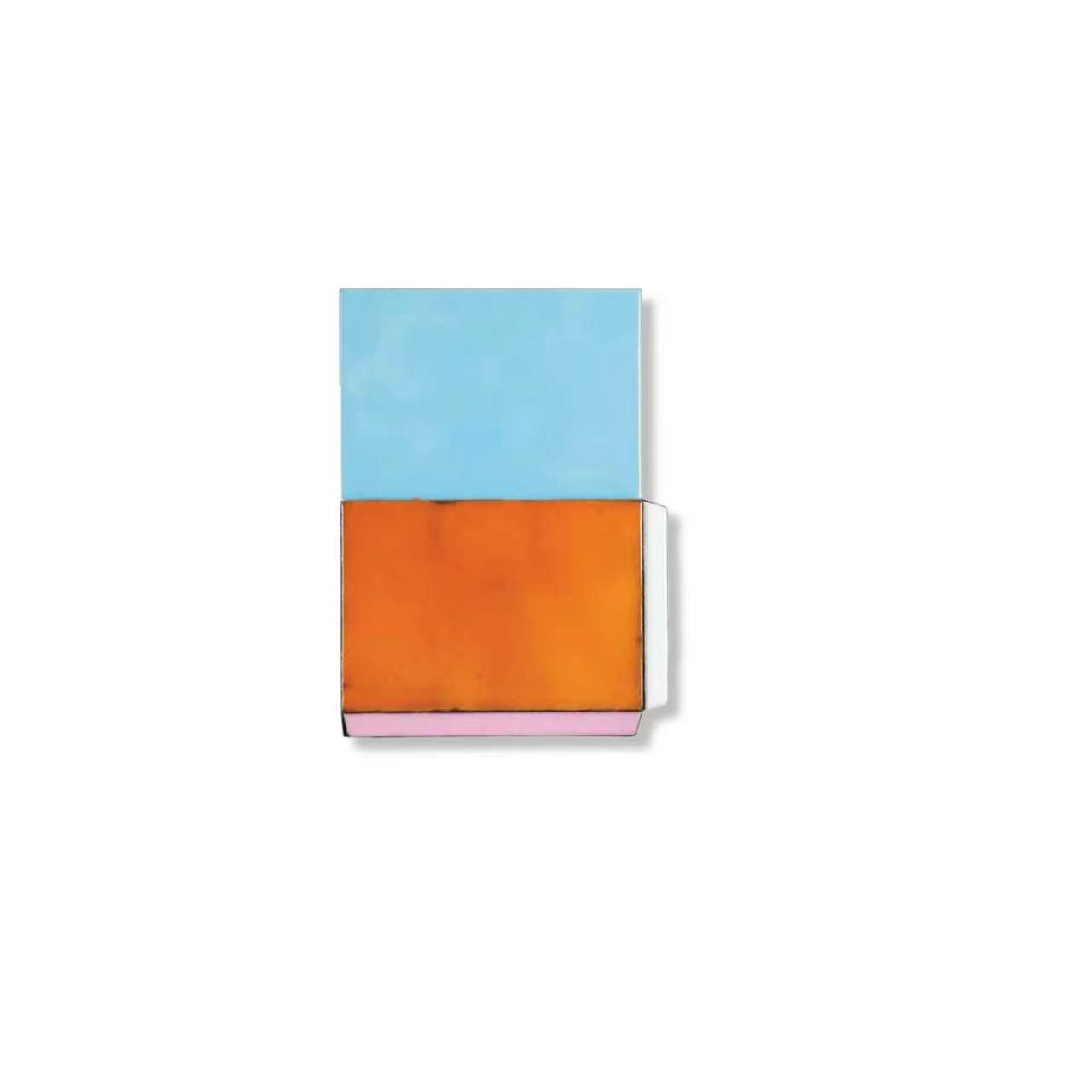  Thomson #210 
 Wood, steel, pigment and resin 
 31 x 23 cm, 2023 