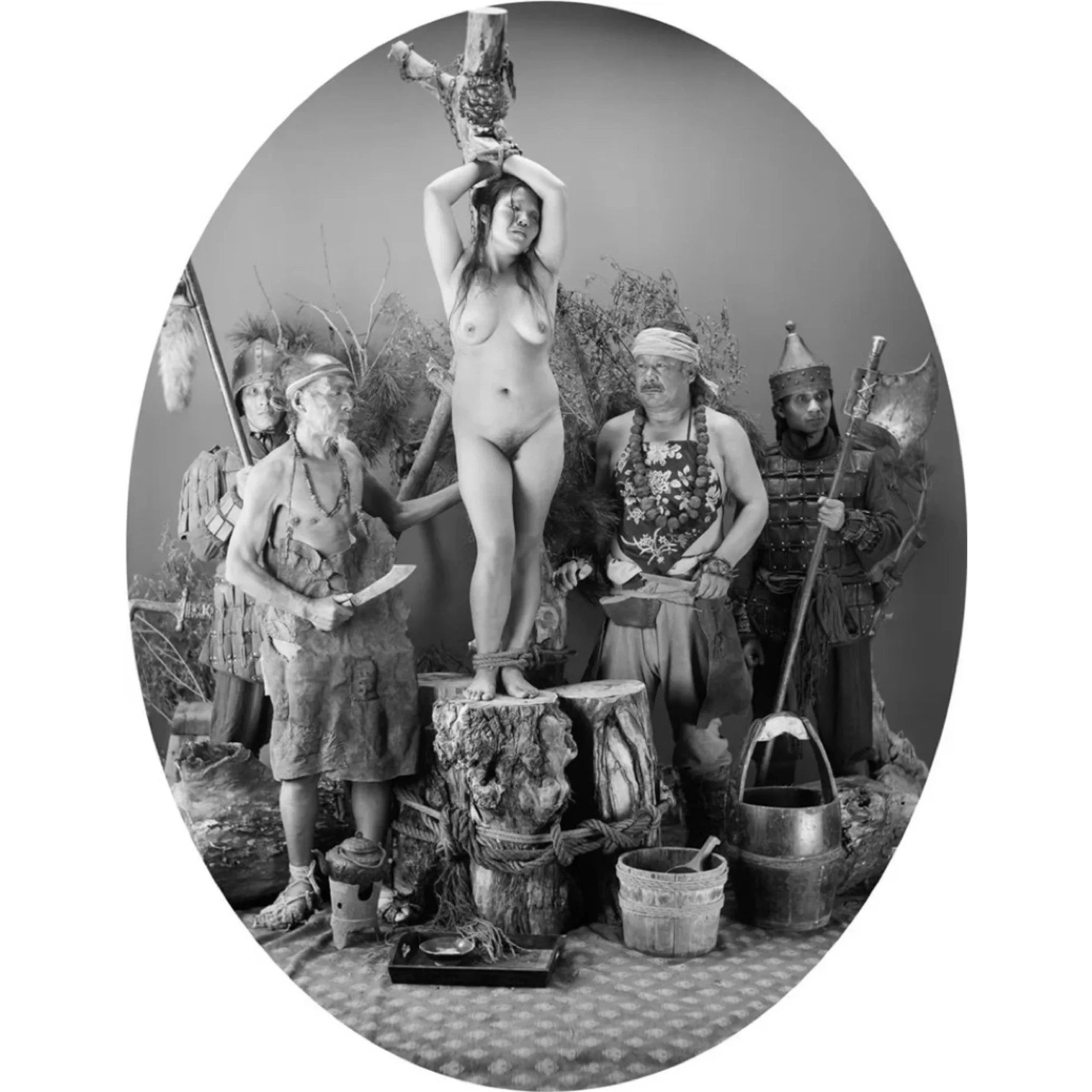 Liu Zheng 
 The Ming Dynasty of Jia Jing 1542 #8 
 C-Print 
 60 cm x 55 cm, 2010 