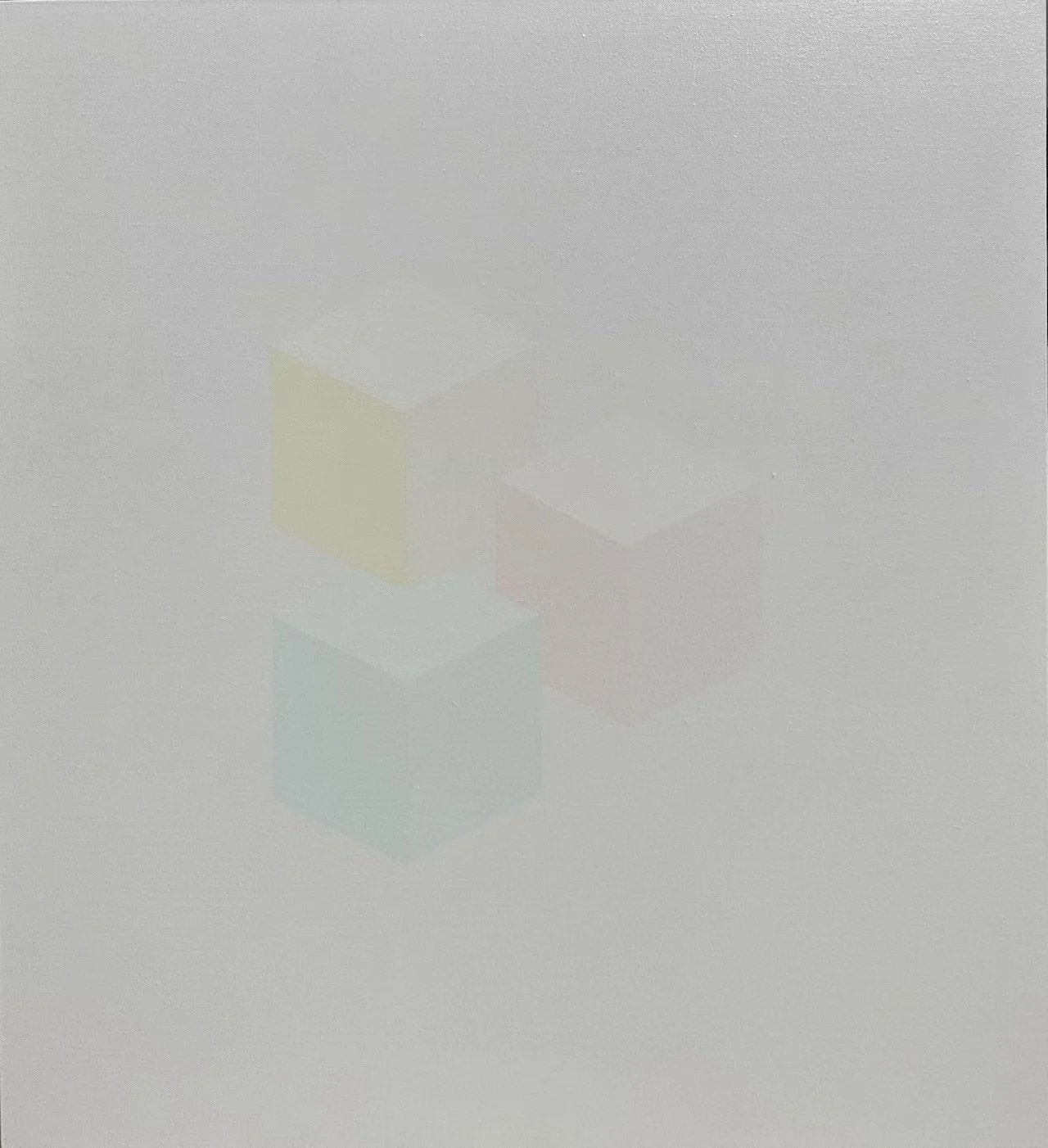  20190615 
 Acrylic on canvas 
 110cm x 100cm, 2019 