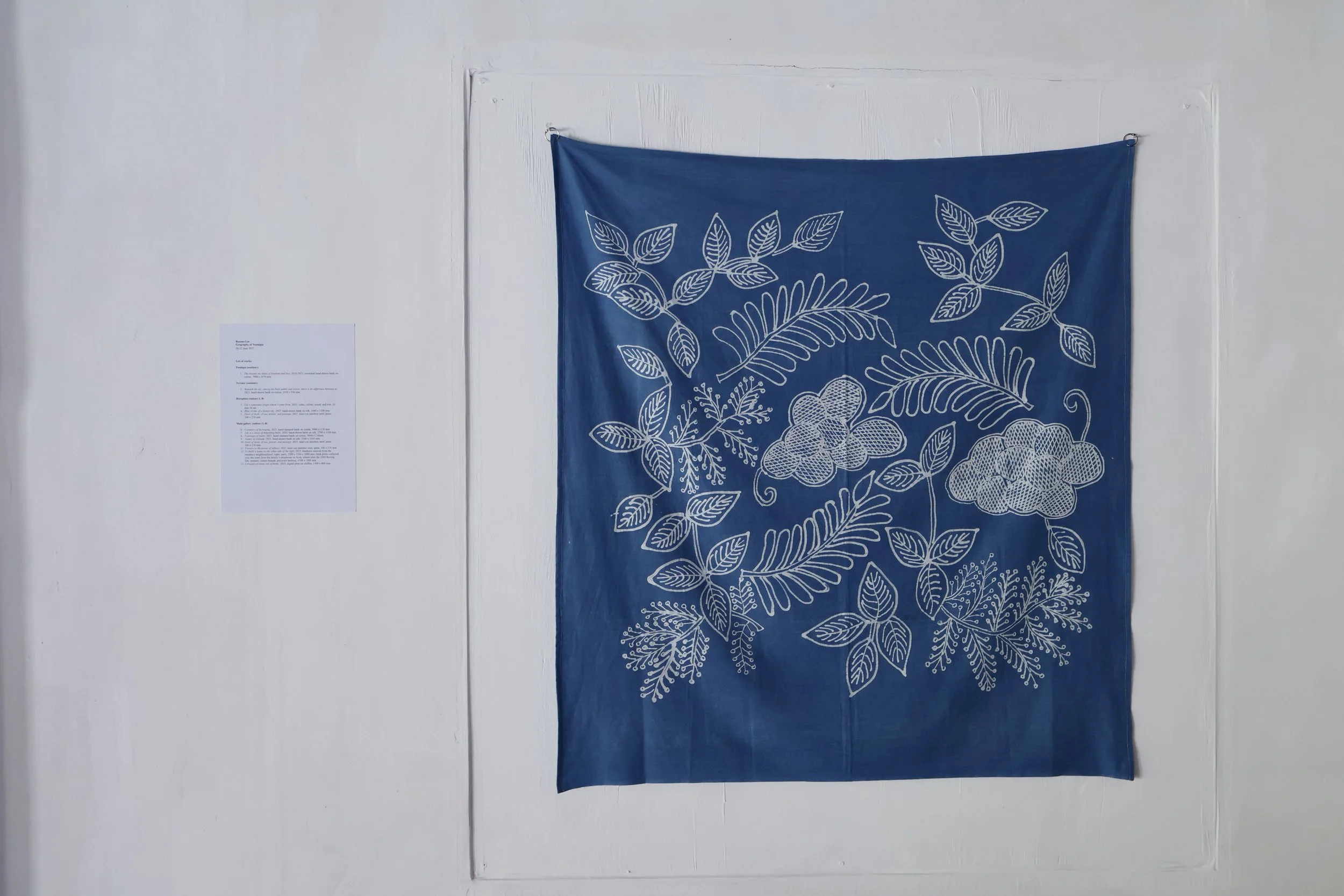  Geography of Nostalgia – Installation View #4 
 Digital photograph of installation 
 2025 