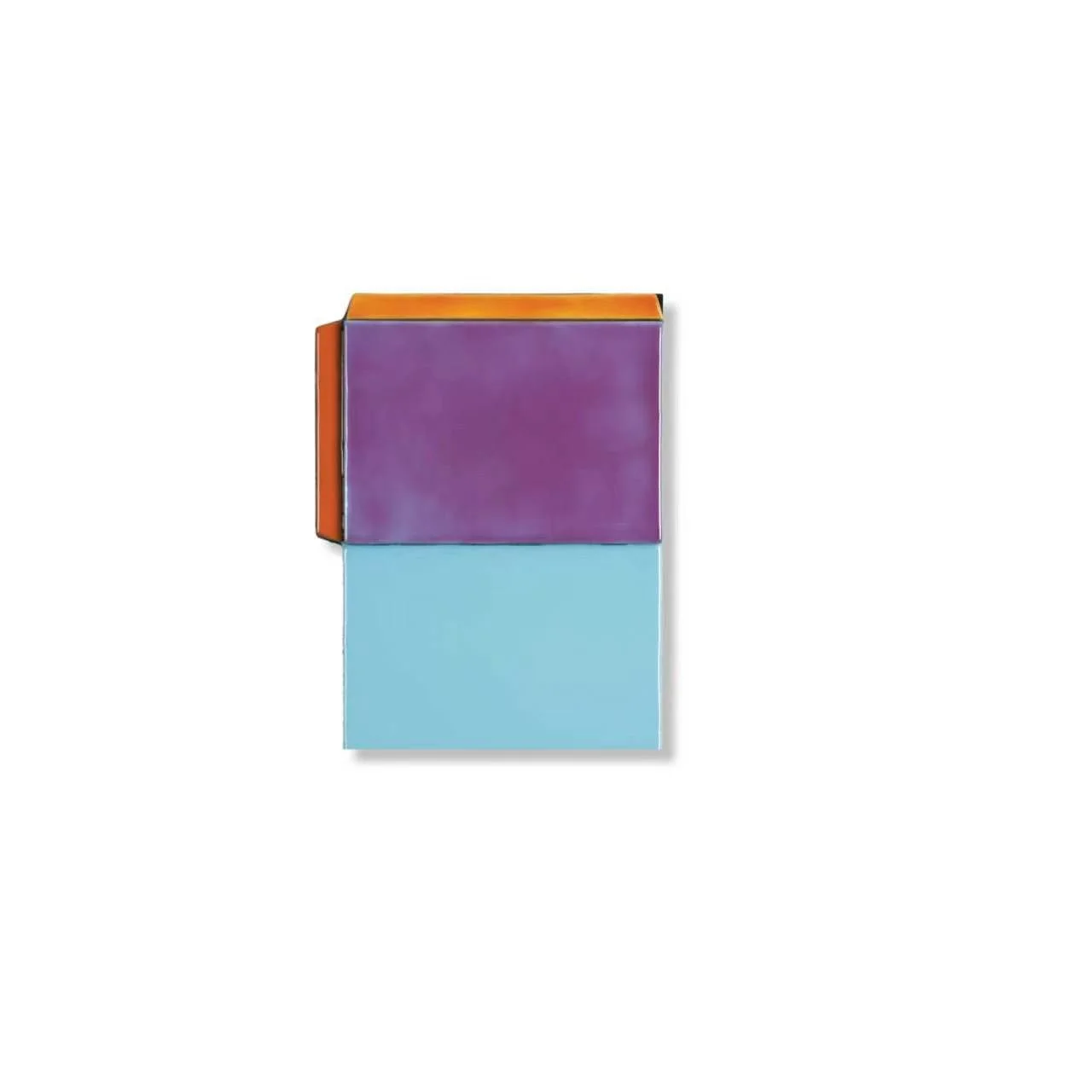  Thomson #211 
 Wood, steel, pigment and resin 
 31 x 23 cm, 2023 