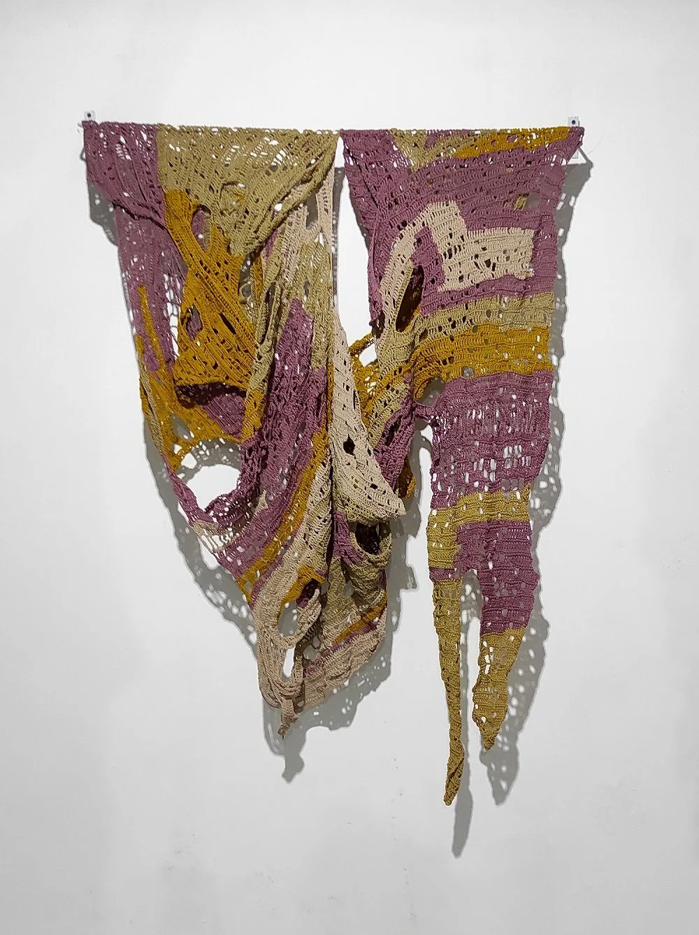  Memorabilia 
 Polyester Yarn 
 100 x 140 cm, 2022 