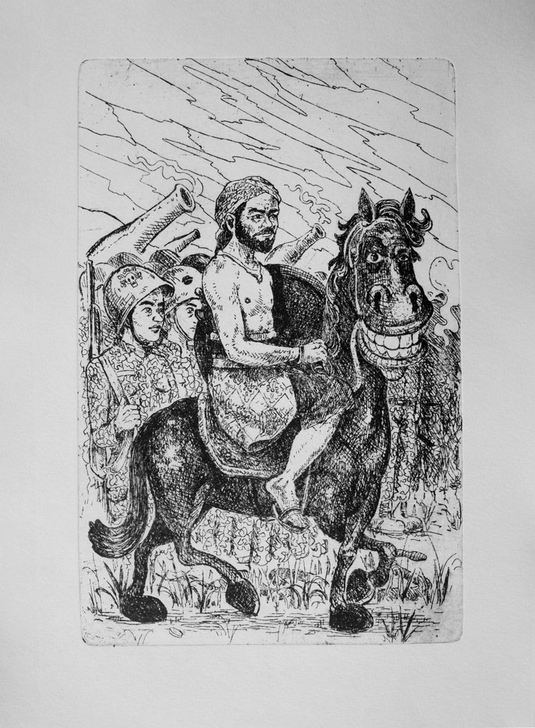 yohanes-wahyu_pasukan-jagaraga-jagaraga-troops_etching-on-paper_30-x-20-cm_2019.jpg