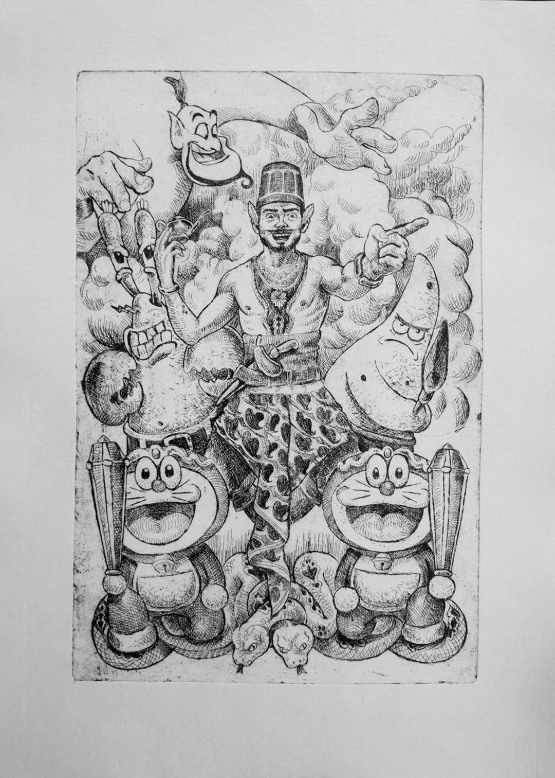 yohanes-wahyu_the-kings-strategy_etching-on-paper_30-x-20-cm_2019.jpg